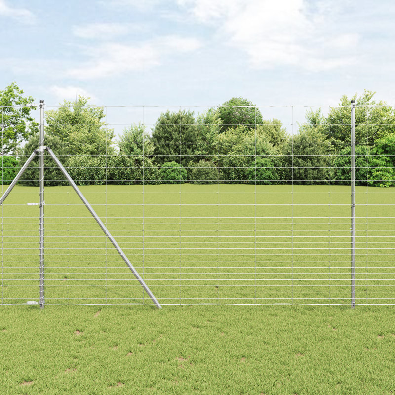 Field Fence Galvanised Steel, 160cm H x 1000cm W