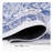 2'6''x10' Blue Runner, Washable Rug, Low-Pile, Non-Slip, Non-Shedding, Foldable, Kid & Pet Friendly - Area Rugs for living room, bedroom, kitchen, dining room rug (Blue, 2'6''x10')