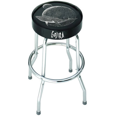  GOJIRA FLYING WHATLE BAR STOOL BLK/CHRM