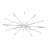 Galactica 12 - Light Dimmable Sputnik Sphere Chandelier
