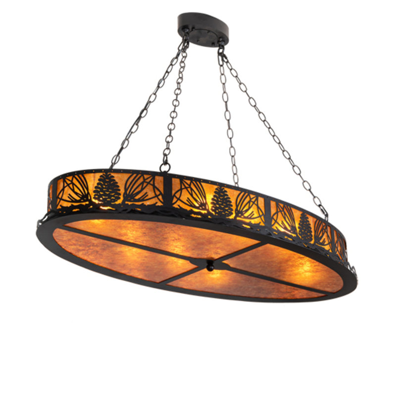Pinecone 8 - Light Chandelier