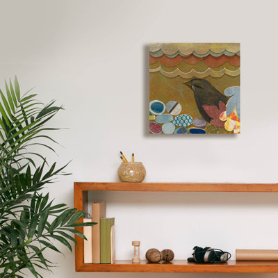 Art mural sur toile Winston Porter «Nesting Birds 1» par Candra Boggs