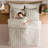 Bed in a Bag Seersucker Diamond Stitch 7 Piece Comforter Set-124623653-124871278