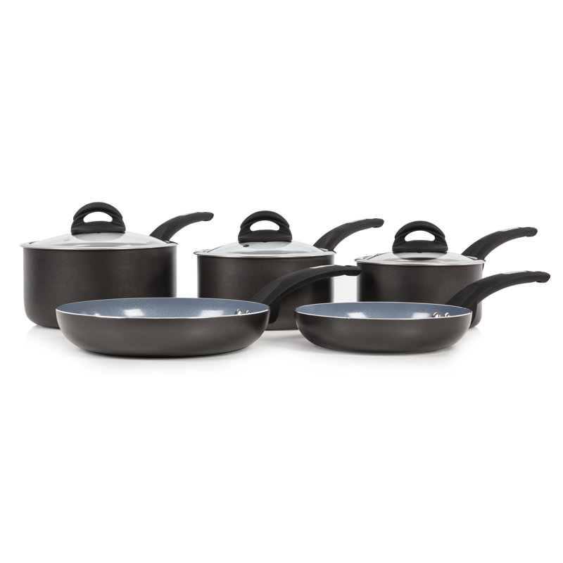 8 - Piece Non-Stick Aluminum Cookware Set