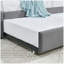 Lit de jour double avec couchette rembourrée capitonnée, structure de canapé-lit avec dossier et accoudoirs confortables, velours (79,5 po x 58 po x 25 po)-55941151