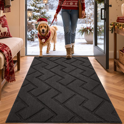 Stain‑Resistant Non‑Slip Heavy‑Duty Low-profile Door Mat