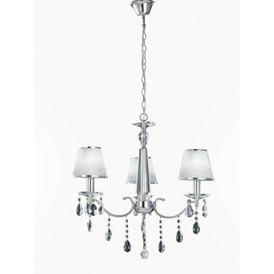 Athena 3 - Light Shaded Chandelier