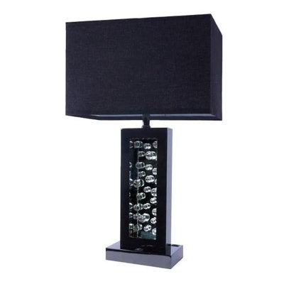 Lampe de table noire Monica