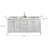 Bernardo 72'' Double Bathroom Vanity with Engineered Marble Top-1496226033-1496226039