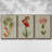 " Botanical Array IV " 3 - Pieces-97759172-97759173