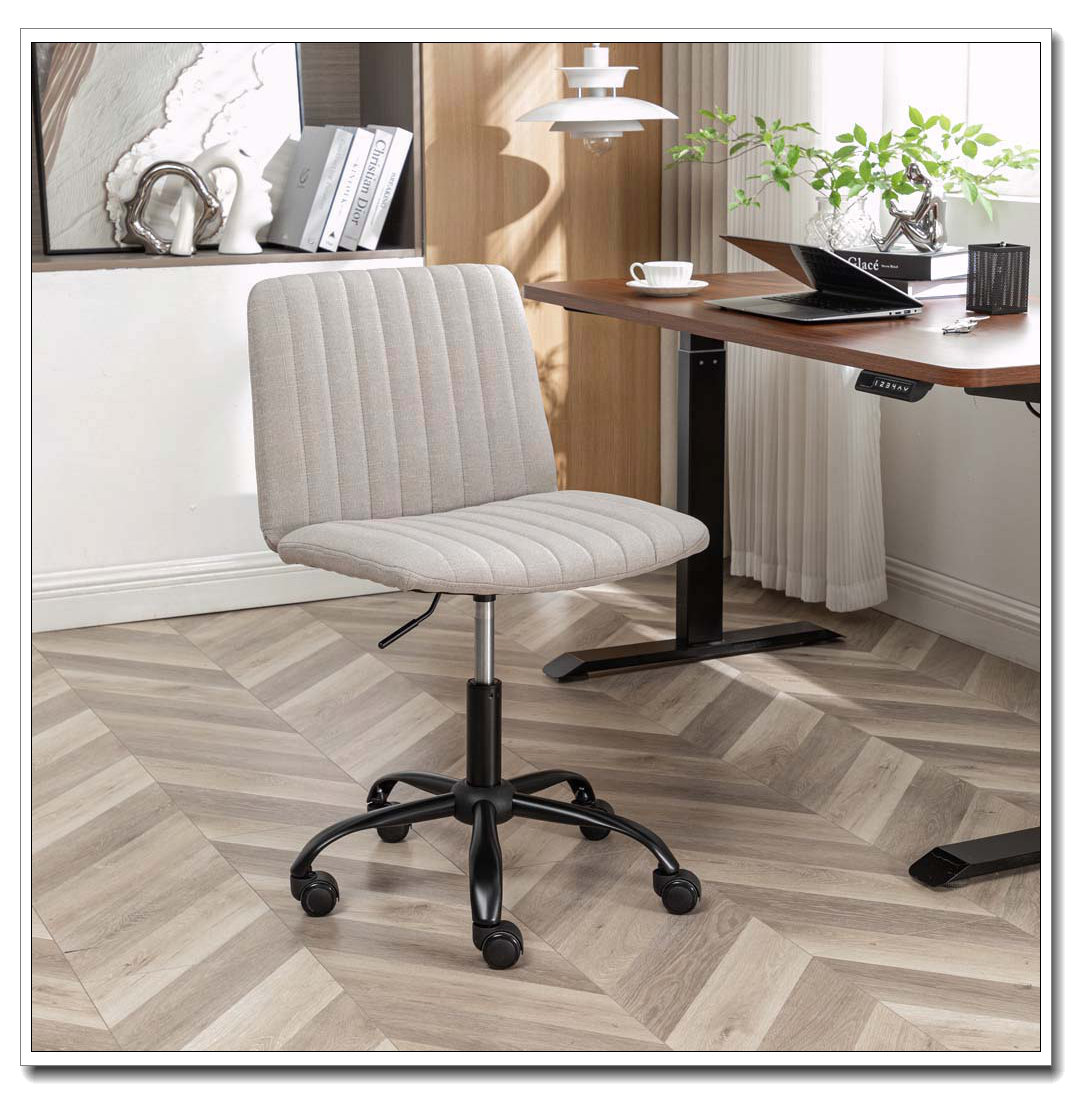 Ebern Designs Masar Fabric Swivel Office Chair | Wayfair