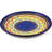 Blooming Red Polish Pottery 8" Plate