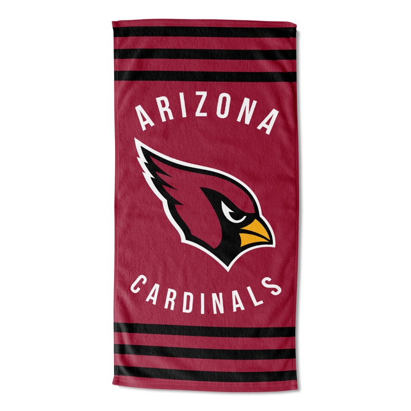 Cotton Blend Lightweight Beach Towel, Arizona Cardinals