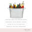 Baignoire en métal galvanisé Country Home ™