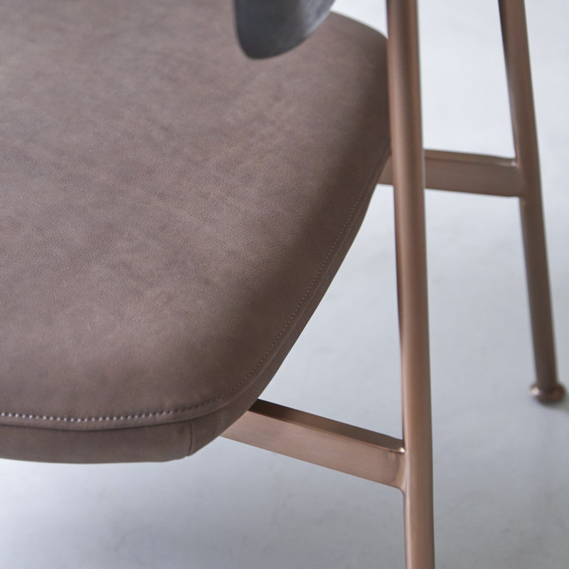 Yutapi Leather Side Chair