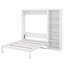 Grand lit escamotable avec tablettes-792903130