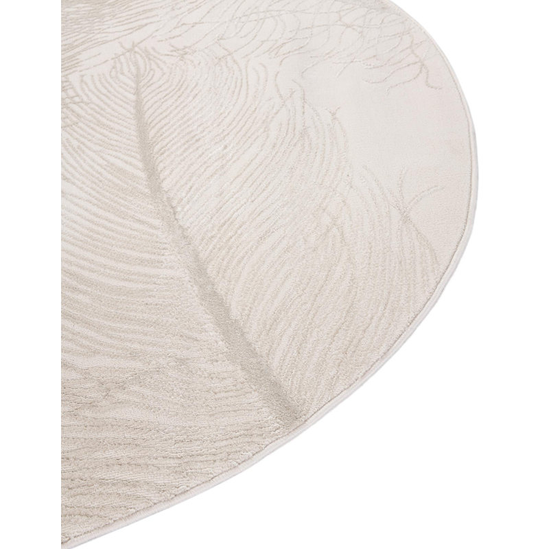 Floral Indoor Rug, Oval 7'10" x 10'