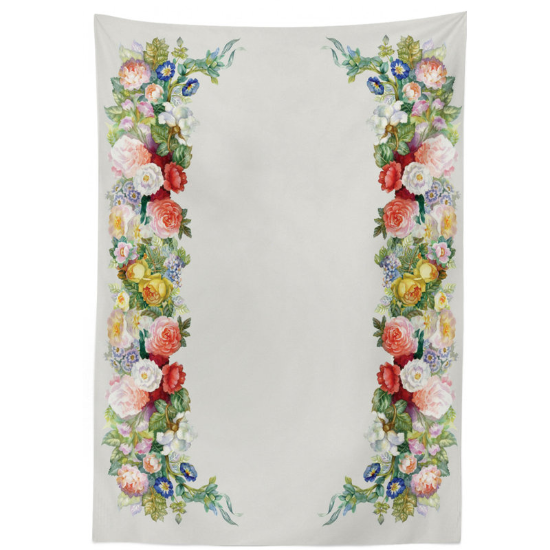 Victorian Dining Room Kitchen Tablecloth, 84" L x 60" W