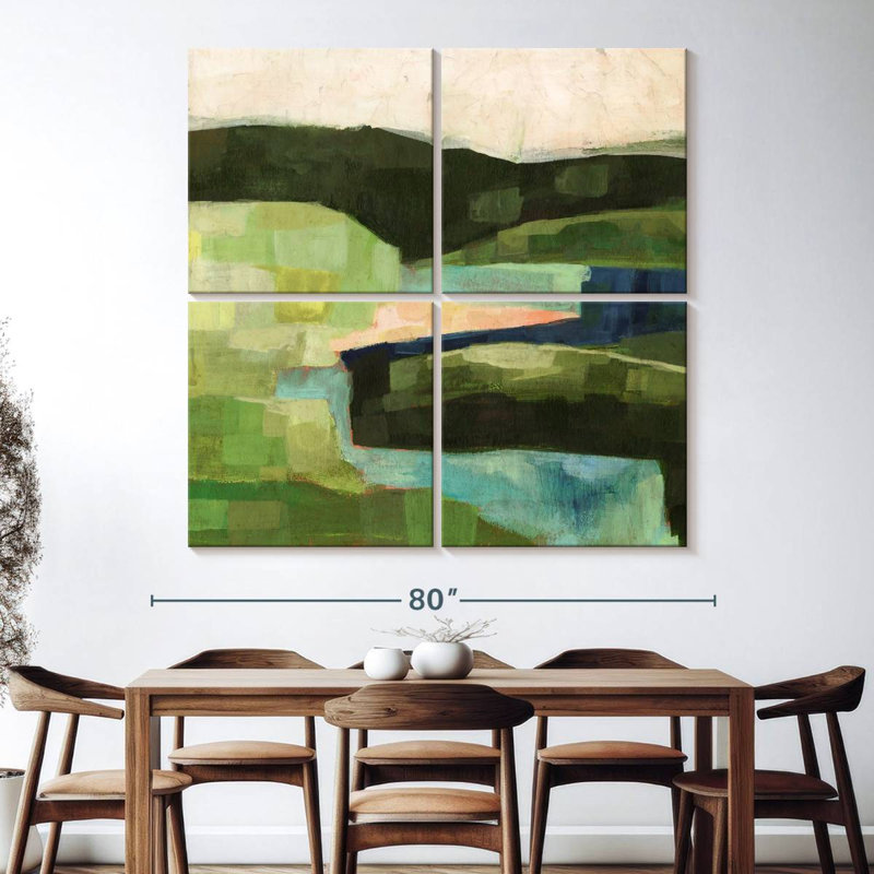Avery Pastoral Patchwork II, 74" H x 74" W