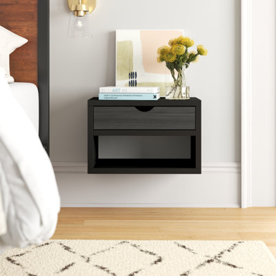 Miramar 18.5'' W Plywood / Laminate Board Nightstand