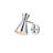 Diniz Armed Sconce-79817199