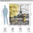 Shower Curtain with Hooks Included
