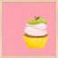 Apple Cupcake Print by Katy Montica-294740783-294740792