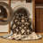Machine Washable Overdyed Brown Area Rug-2143971991