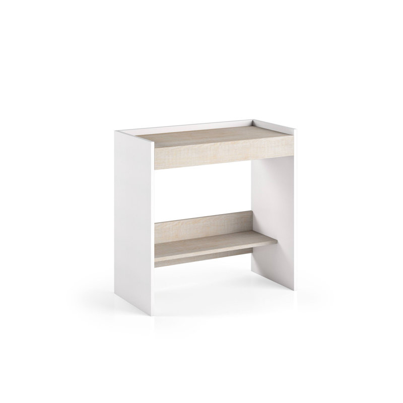 Gurtej Desk, Oak, Grey