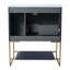 Endie 29.5'' Single Bathroom Vanity with Resin Top-627538711