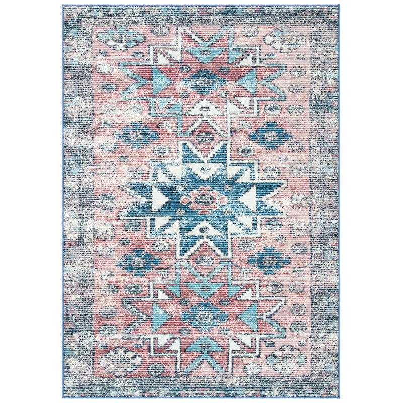 Jill Performance Machine Washable Oriental Rug, Rectangle 5'5" x 7'7"