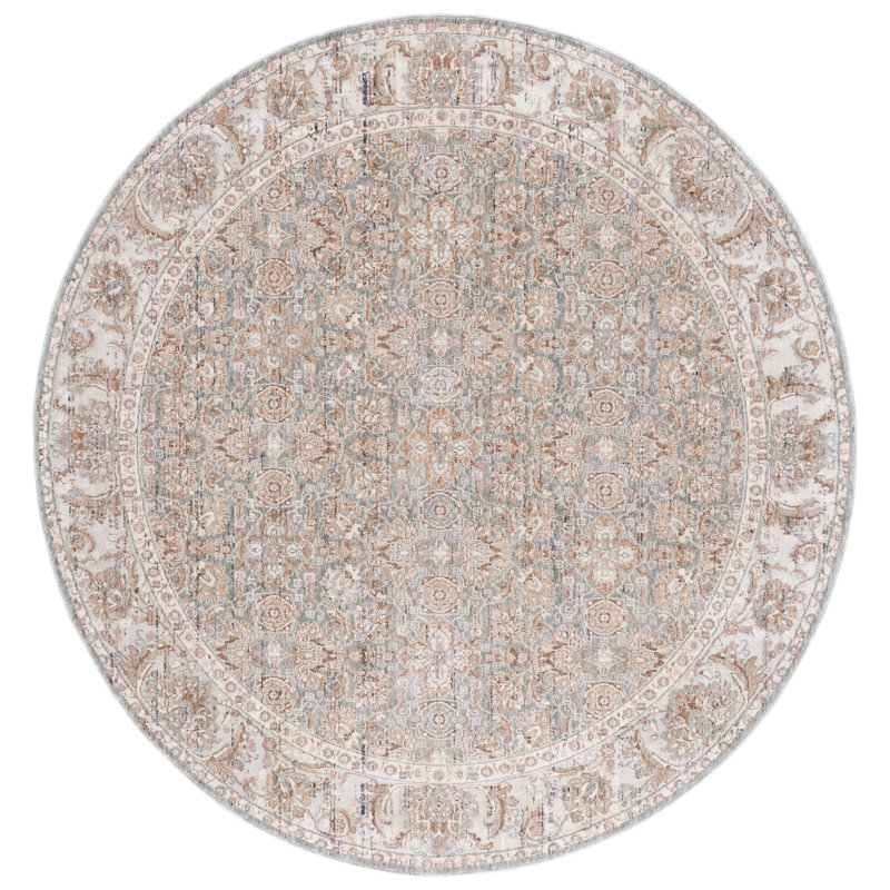 Rosemont Performance Oriental Rug, Round 6'3"