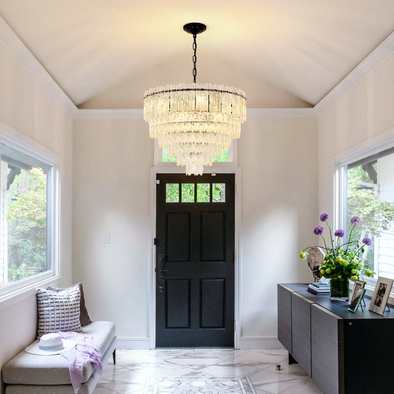 Chandelier, 6 Tiers, 41cm H 41cm W 56cm D