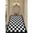 Washable Checkered Rug-651776540