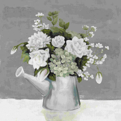 " Watering Can Flowers "