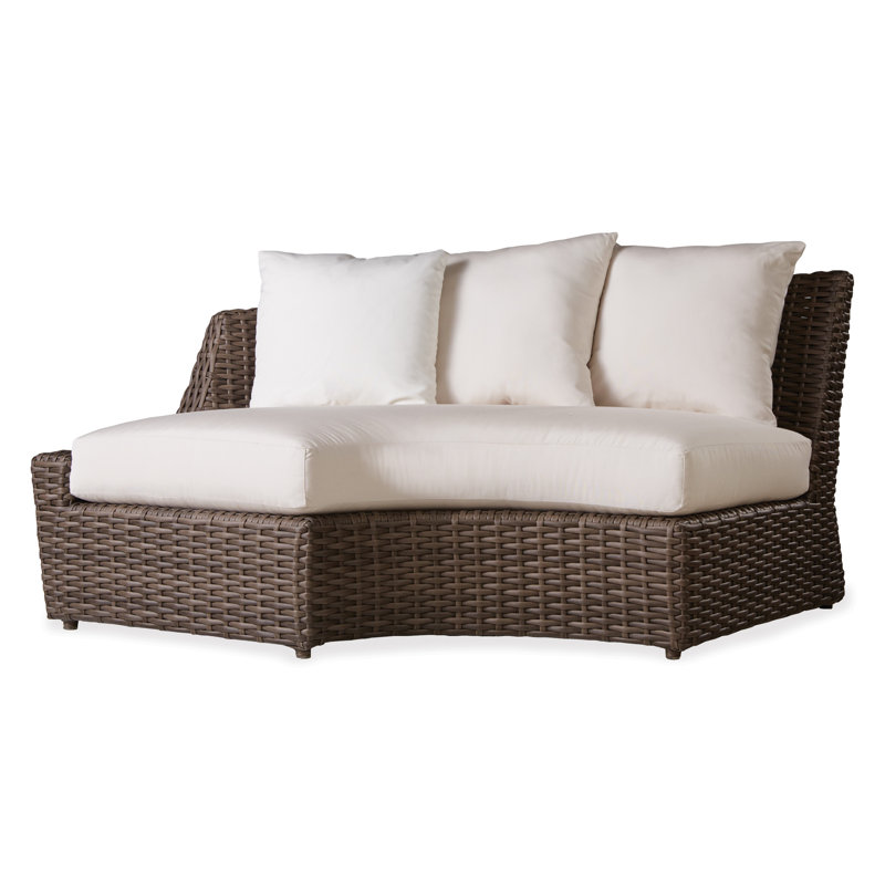 Largo Outdoor 3 - Seat Patio Sectional, Fuse Oasis