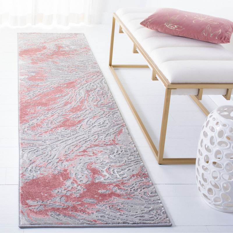 Avleen 500 Performance Abstract Rug, Runner 2' x 8'
