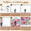 Papier peint autocollant à motif de fleurs de campagne style campagne 100 x H 144 po amovible à l'aquarelle Farmhouse Nature-673297335