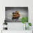 Duck Preening Its Feathers In Abstract - Wrapped Canvas Print-55315818