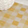 Tapis jaune / crème Drora