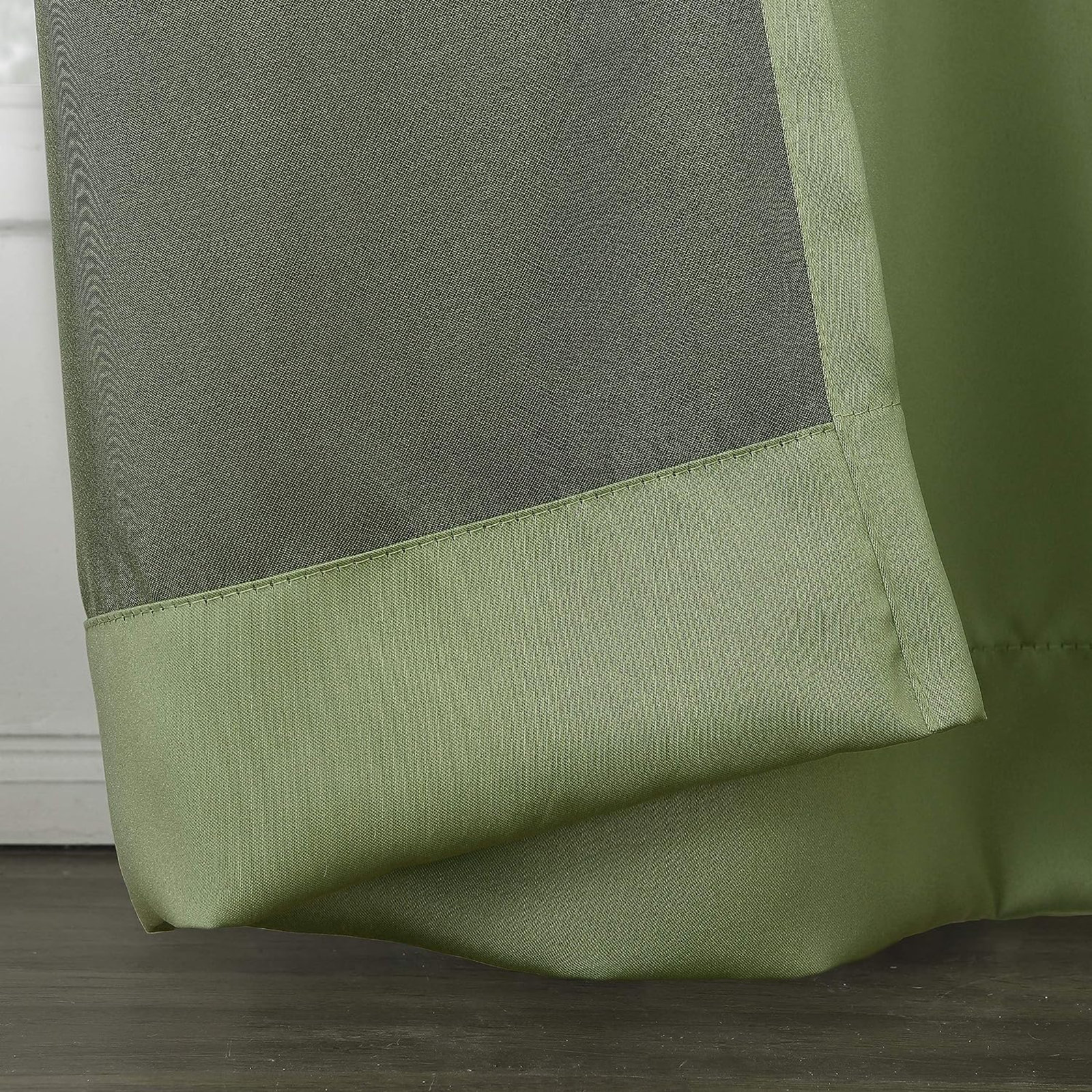 Wayfair Basics® Thermal Room Darkening Rod Pocket Curtain Panel, 54" W x 63" L, Sage Green