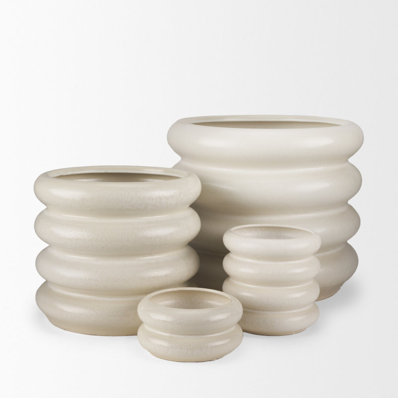 Grand vase Searle, H 6,69 po x l 7,09 po x P 7,09 po