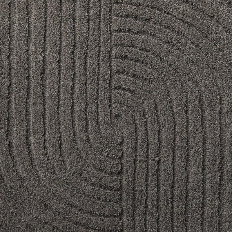 Tapis gris anthracite lavable à la machine 6 pi 6 po x 9 pi 2 po Town and Country Country Everwash®