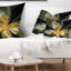 Coussin lombaire en fleur symétrique floral-30735438