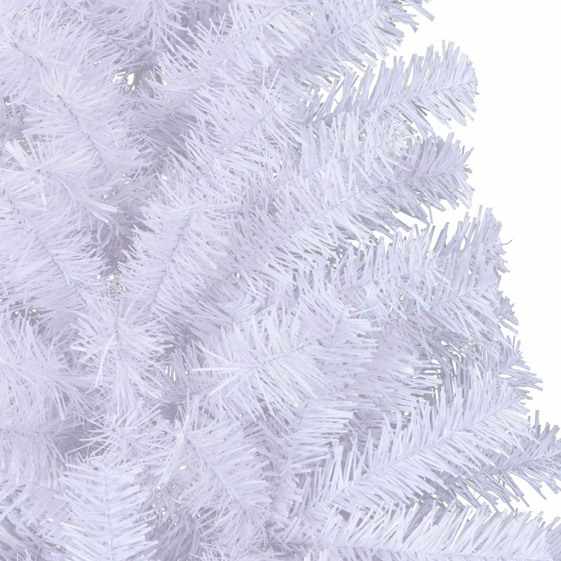240cm H Lighted Artificial Christmas Tree, Black