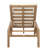 5-Position Adjustable Outdoor Chaise Lounge, Solid Wood Patio Recliner Chair with Thick Cushions, Weather-Resistant for Pool-892912058