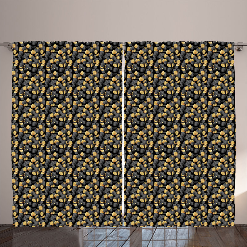 Semi Sheer Curtain Pair