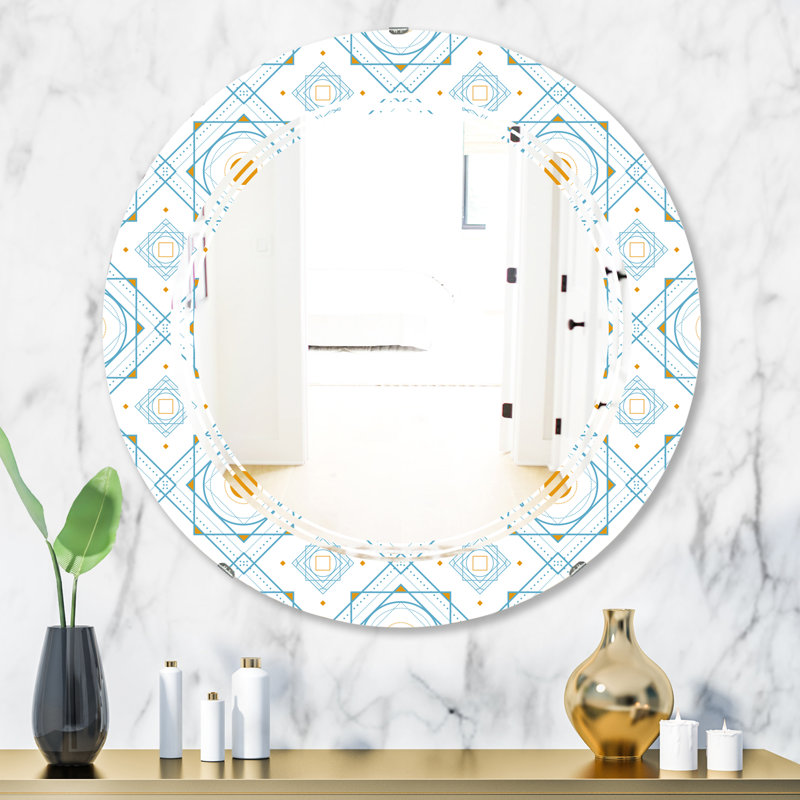 Miroir mural Minimal Triple C, H 23,6 po x l 23,6 po
