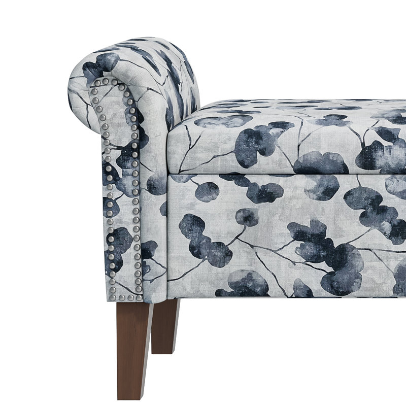 Banc de rangement avec accoudoirs roulés Wallen, Multi, Multi, Multi