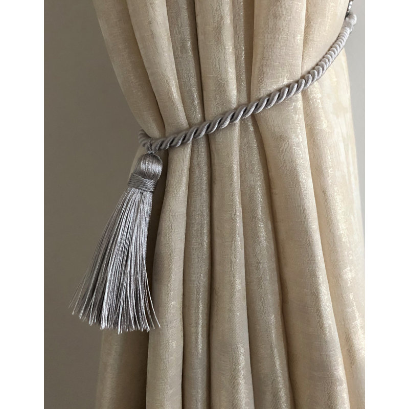 Raymond 2cm Curtain Holdback/Tieback, Silver